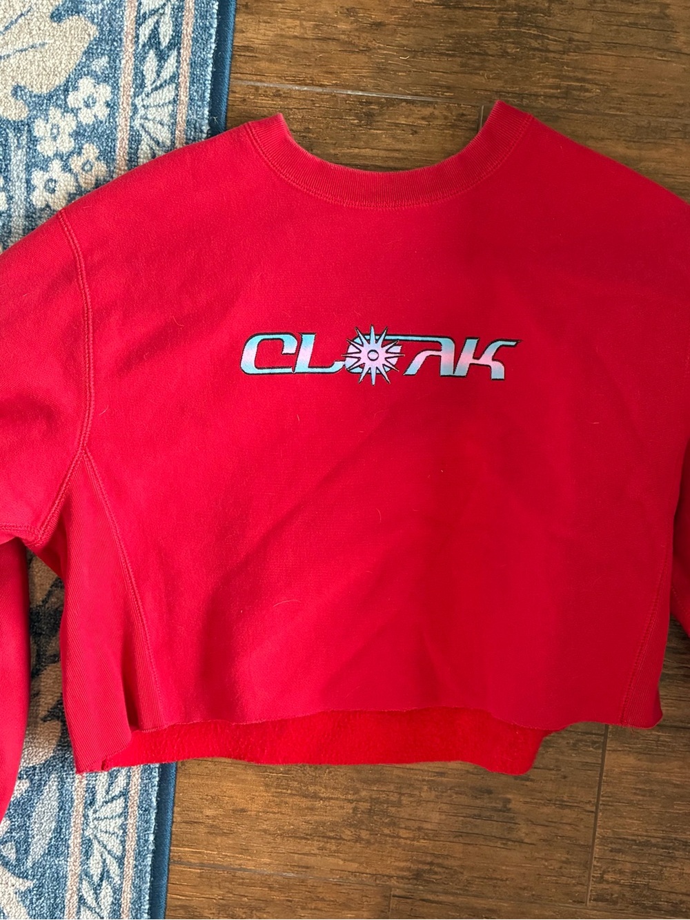 Cloak Brand Sweatshirt Hoodie Red L